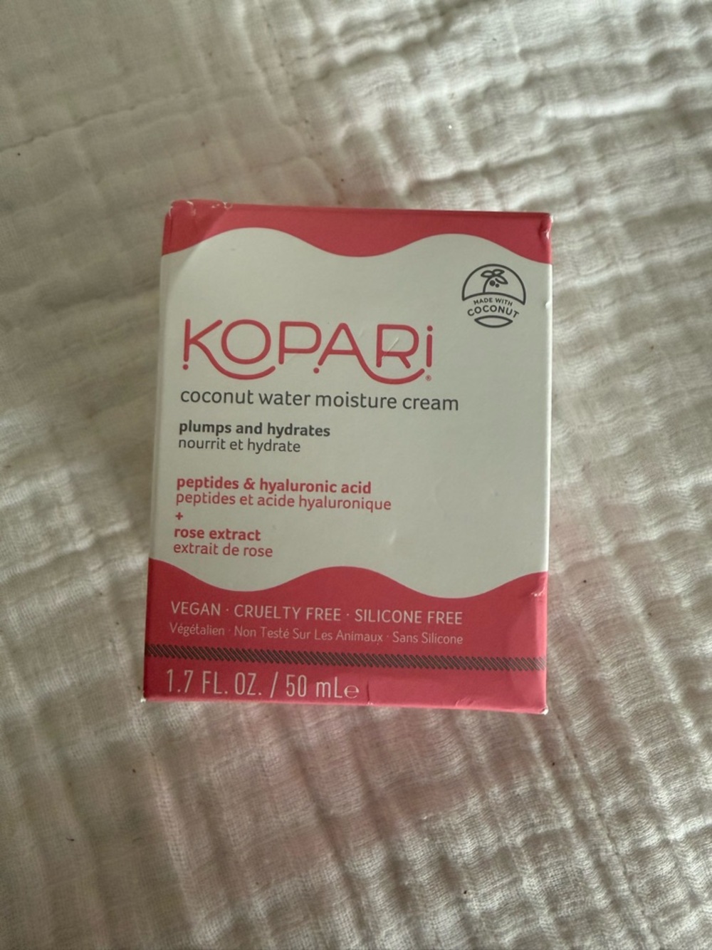NEW Kopari Coconut Water Moisture Cream 1.7oz